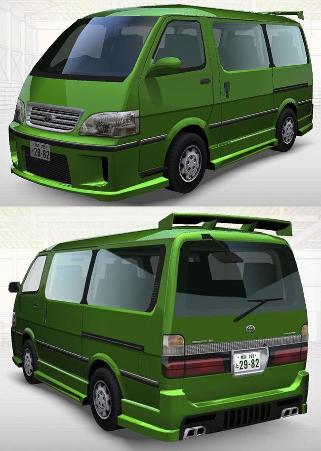 HIACE WAGON (KZH100G) - 湾岸ミッドナイト MAXIMUM TUNEシリーズ攻略